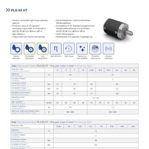 dunkermotoren plg sg stg reduktorler 1